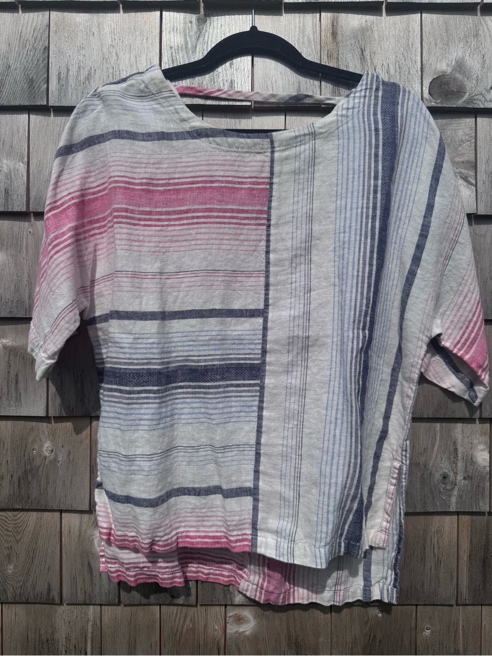 Women’s Caslon Striped Linen Top